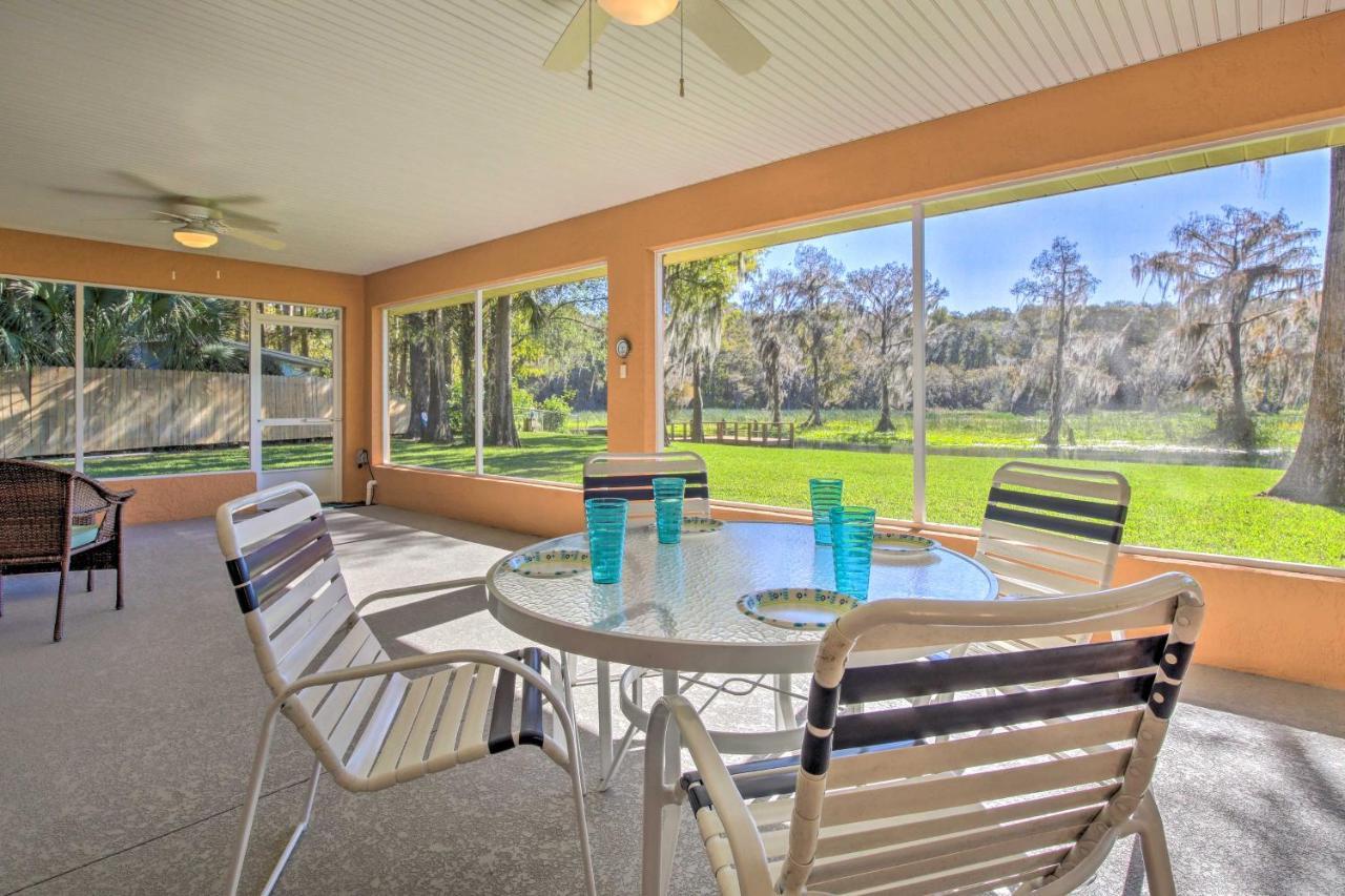 Rainbow River Oasis With Kayaks And Furnished Sunroom! Dunnellon Exterior photo