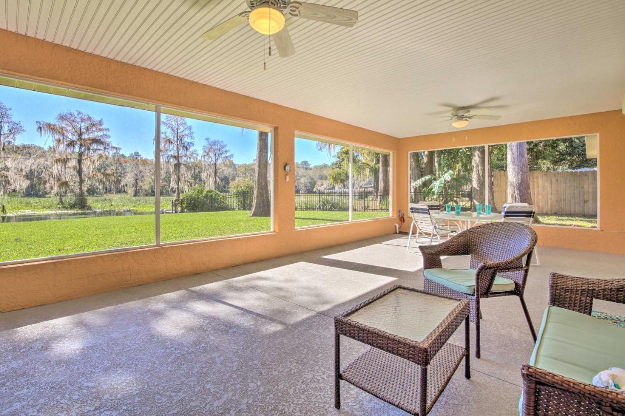 Rainbow River Oasis With Kayaks And Furnished Sunroom! Dunnellon Exterior photo