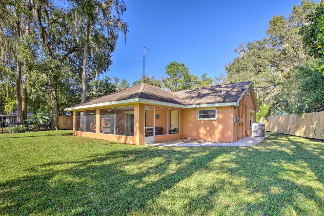 Rainbow River Oasis With Kayaks And Furnished Sunroom! Dunnellon Exterior photo